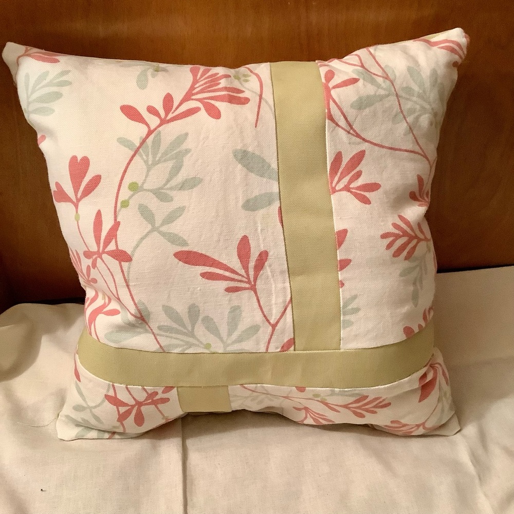 ‘Pillow Talk’ custom decorative pillow